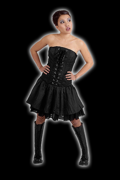 Preisvergleich Gothic Kleid @ Dark Fashion Shop