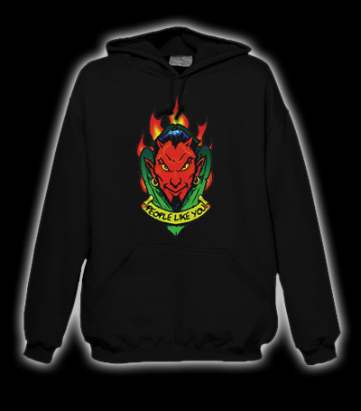 Preisvergleich Kapuzensweatshirt @ Dark Fashion Shop